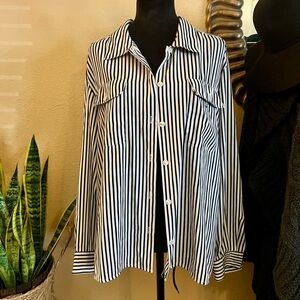 First Issue Striped Button-Up Shirt